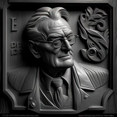 3D model Mr Potter This Wonderful LifeLionel Barrymore (STL)